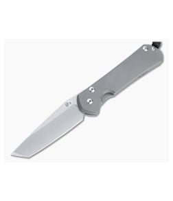 Chris Reeve Large Sebenza 31 Sprint Tanto S35VN Glass Blast Titanium Folder - CRK-L31-1687 1