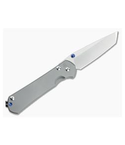 Chris Reeve Large Sebenza 31 Left Hand Tanto Glass Blasted - CRK-L31-1688 1