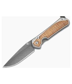 Chris Reeve Large Sebenza 31 GP Exclusive 2025 Damascus Annual Koa Wood - CRK-L31-1814 1