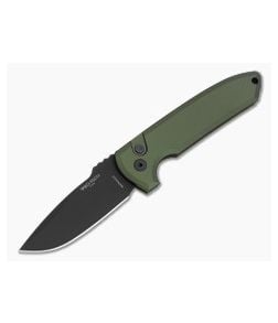 Protech Rockeye Auto Green Handle Black DLC Magnacut - PT-LG3103-GREEN 1