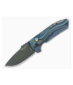 Protech SBR Auto Starry Night G-Carta Black DLC S35VN - PT-LG423-STARRY-NIGHT 1