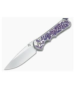 Chris Reeve Large Inkosi Limited CAD Custom Purple Scroll 1020-002 - CRK-LIN-1020-002 1