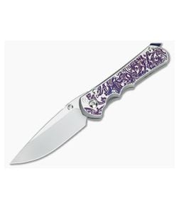 Chris Reeve Large Inkosi Limited CAD Custom Purple Scroll 1020-003 - CRK-LIN-1020-003 1