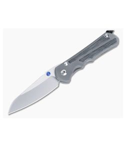 Chris Reeve Large Inkosi Black Canvas Micarta Inlays Blue Lugs Stonewashed MagnaCut Insingo Blade LIN-1028-001 - CRK-LIN-1028-001 1