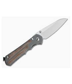 Chris Reeve Large Inkosi Insingo Left Handed Natural Micarta Inlays - CRK-LIN-1031 1