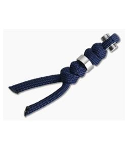 Chris Reeve Large Inkosi Lanyard Midnight with Silver Bead - CRK-LIN-7015 1