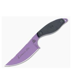 TOPS Knives Lioness Elite Wild Purple 1095 Black G10 Fixed Blade Knife LION-ELT - TP-LION-ELT 1
