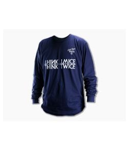 Chris Reeve Long Sleeve Shirt Navy Blue Large - CRK-SHIRT-LLONG 1