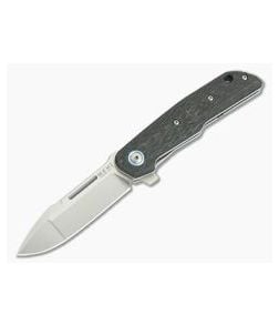 MKM Mikita Terzuola Clap Carbon Fiber Liner Lock Removable Flipper M390 LS01-C - MKM-LS01-C 1