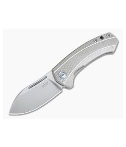 MKM Mikita Voxnaes Colvera Titanium Frame Lock Flipper M390 LS02-T - MKM-LS02-T 1