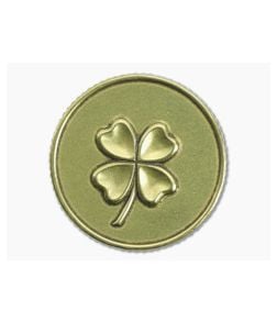 Shire Post Mint Lucky Brass Coin - SPM-LUCKY-2024-BS 1
