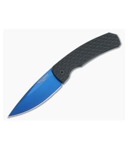 Protech Magic 2 Whiskers Feather Scale Release Sapphire Blue - PT-M2603-F-SB 1