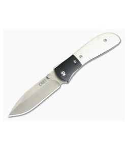 CRKT Carson M4-02 OutBurst Assist White Bone - CRKT-M4-02 1