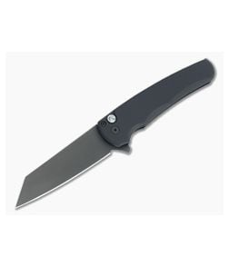 Protech Malibu Reverse Tanto Blade Show 2021 DLC 20CV Black Button Lock Flipper BS2021 - PT-MALIBU-BS2021 1