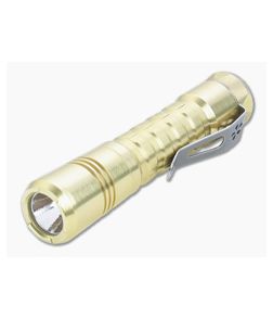 Maratac Reylight Brass Pineapple AA/14500 Neutral White LED Flashlight + Charger Combo - MAR-MAR092 1