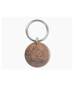 Shire Post Mint Mars Copper Pendant Keychain - SPM-MARS-CO-P-K 1
