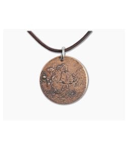 Shire Post Mint Mars Copper Pendant Necklace - SPM-MARS-CO-P-LC 1