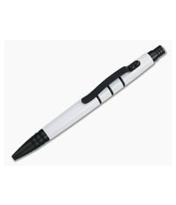 Tuff-Writer Mini Click Aluminum Ink Pen White Cerakote - TW-MC-AL-WHITE 1