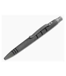 Tuff-Writer Mini Click Titanium Ink Pen Bead Blasted - TW-MC-TI-BB 1