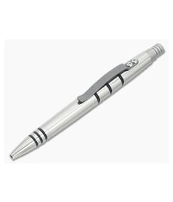 Tuff-Writer Mini Click Titanium Ink Pen Polished - TW-MC-TI-POL 1