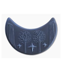 Shire Post Mint The Lord of the Rings Rivendell Mithril Blue Crescent Moon Niobium - SPM-ME-RV-04-MM 1