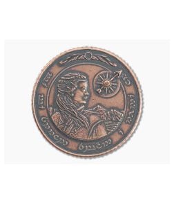 Shire Post Mint LOTR Wayfinder Copper Coin - SPM-ME-WAY-CO 1