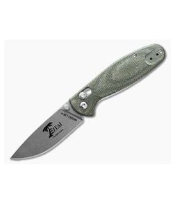 ESEE Medellin II Olive Green Micarta - ESEE-MEDELLIN-II 1