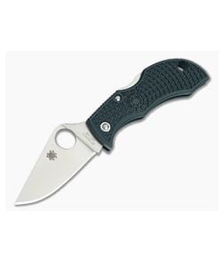 Spyderco Manbug Lightweight Plain ZDP-189 British Racing Green FRN MGREP - SP-MGREP 1