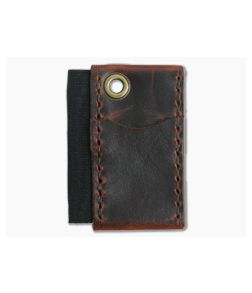 Hitch & Timber Micro Runt Autumn Harvest Leather EDC Slip & Pen Holder - HT-MICRORUNT-AH 1