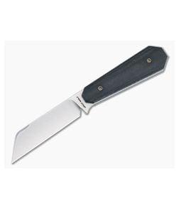 Jack Wolf Midnight FIXedc Black Micarta - JWK-MIDNI-FX-01-BLK-LIN-MIC 1