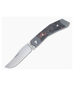 Jack Wolf Knives Mini Cyborg Jack Dark Matter Orange - JWK-MINCY-01-FC-DMO 1