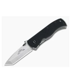 Emerson Mini CQC-7 Waved Plain Stonewashed Tanto Standoffs Liner Lock Folder - EM-MINI-C7BW-SF-ST 1