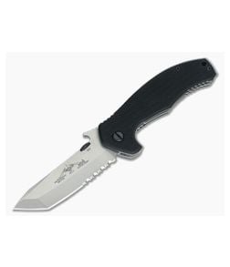 Emerson Mini Roadhouse Stonewashed Serrated - EM-MINI-ROADHOUSE-SFS 1