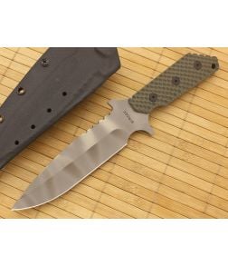 Strider MK-1 Mod 10 Green Gunner Grip Ghost Stripe CPM-S30V - SK-MKMOD-02 1