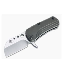 Medford Knives Chunky Monkey Tumbled S35VN Black PVD Titanium Frame Lock Flipper MKT075 - MKT-MKT075 1
