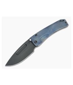 Medford Slim Midi Black PVD S35VN Flamed Titanium Frame Lock Folder MKT076 - MKT-MKT076 1
