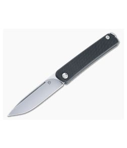 Medford Air Jack Tumbled S35VN Black G10 Slip Joint Folder - MKT-090 1
