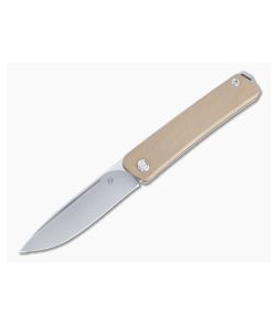 Medford Air Jack Tumbled S35VN Coyote G10 Slip Joint Folder - MKT-091 1