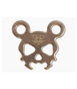 GiantMouse Morbid Mouse Mini Bronze Bottle Opener Keychain - GM-MM-MINI-BRONZE 1