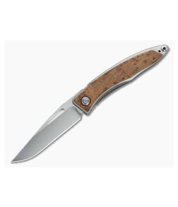 Chris Reeve Mnandi Thuya Burl Wood Inlays 004 - CRK-MN-004 1