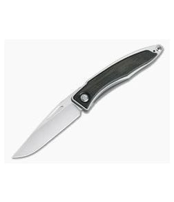 Chris Reeve Mnandi Bog Oak Wood Gentleman's Titanium Frame Lock Folder MNA-1000-005 - CRK-MNA-1000-005 1