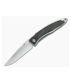 Chris Reeve Mnandi Bog Oak Wood Gentleman's Titanium Frame Lock Folder MNA-1000-007 - CRK-MNA-1000-007 1