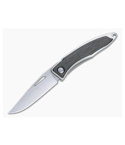 Chris Reeve Mnandi S45VN Bog Oak Wood Inlaid Titanium Dress Carry Folder 009 - CRK-MNA-1000-009 1