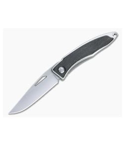 Chris Reeve Mnandi S45VN Bog Oak Wood Inlaid Titanium Dress Carry Folder 010 - CRK-MNA-1000-010 1