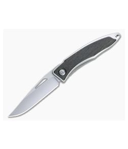 Chris Reeve Mnandi S45VN Bog Oak Wood Inlaid Titanium Dress Carry Folder 012 - CRK-MNA-1000-012 1