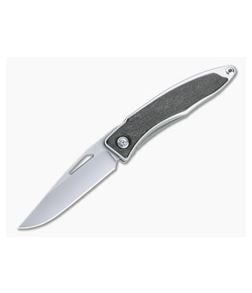 Chris Reeve Mnandi S45VN Bog Oak Wood Inlaid Titanium Dress Carry Folder 013 - CRK-MNA-1000-013 1