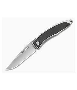 Chris Reeve Mnandi Bog Oak Wood Polished Titanium MagnaCut Frame Lock Knife (2.75" Blade) MNA-1008-035 - CRK-MNA-1000-035 1