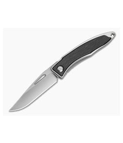 Chris Reeve Mnandi Bog Oak Wood Polished Titanium MagnaCut Frame Lock Knife (2.75" Blade) MNA-1008-038 - CRK-MNA-1000-038 1