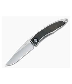 Chris Reeve Mnandi Macassar Ebony Wood Gentleman's Titanium Frame Lock Folder 010 - CRK-MNA-1016-010 1