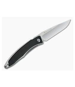 Chris Reeve Mnandi Left Handed Macassar Ebony Wood Gentleman's Titanium Frame Lock Folder MNA-1017-002 - CRK-MNA-1017-002 1